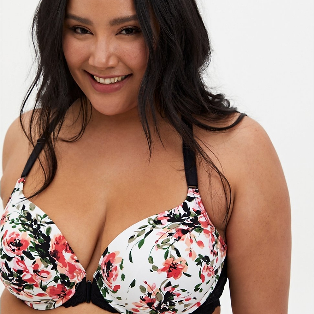 Push up  360 floral bra new